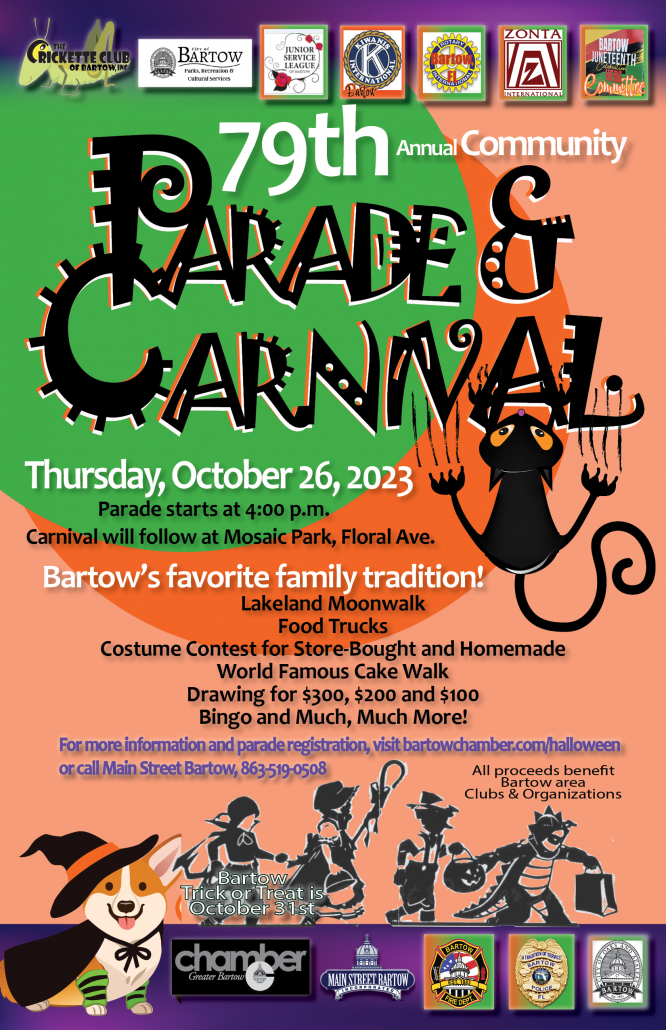 2023 Parade and Carnival Set For October 26th – Bartow Chamber of Commerce