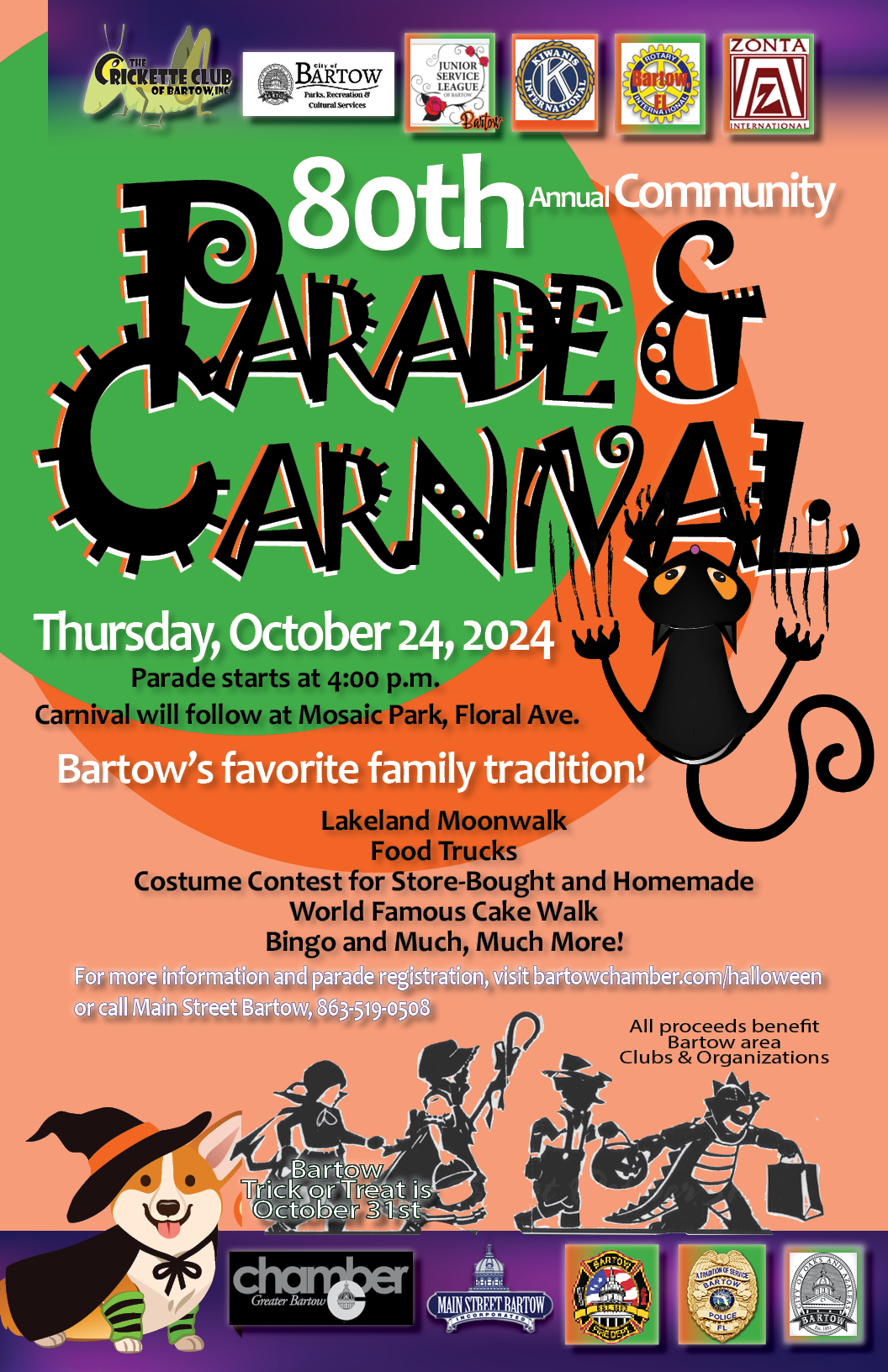 2024 Parade and Carnival is Oct. 24 Bartow Chamber of Commerce